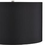 Настольная лампа с белым фактурным корпусом и черным абажуром Twisted варинант исполнения - 2 | Loft Concept в Ростове-на-Дону