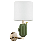 Бра с декором в виде кактуса из керамики Opuntia варинант исполнения - 1 | Loft Concept в Ростове-на-Дону