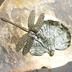 Бра Декоративный лист с стрекозой Glacial Fragment варинант исполнения - 1 | Loft Concept в Ростове-на-Дону