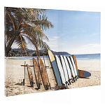 Панно декоративное в морском стиле Seascape and Surfing варинант исполнения - 1 | Loft Concept в Ростове-на-Дону