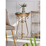 Столик приставной на фигурном подножии Magnificent Century варинант исполнения - 4 | Loft Concept в Ростове-на-Дону