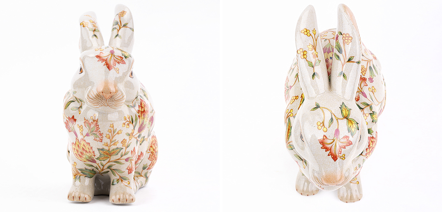 Декоративная статуэтка Porcelain Hare Statuette Декоративная статуэтка Porcelain Hare Statuette - Loft-Concept в Ростове-на-Дону