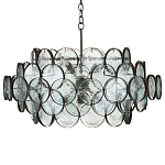 Люстра с каскадом из круглых стеклянных дисков Small Round Sequins варинант исполнения - 3 | Loft Concept в Ростове-на-Дону