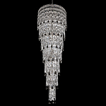 Люстра многоярусная каскадная с хрустальными подвесками Roul Crystal Light варинант исполнения - 2 | Loft Concept в Ростове-на-Дону