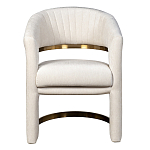 Полукресло Valbonne Chair cream velour варинант исполнения - 1 | Loft Concept в Ростове-на-Дону