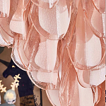 Люстра из стекляных розовых лепестков Petalled Illuminator варинант исполнения - 2 | Loft Concept в Ростове-на-Дону