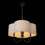 Люстра с белым текстильным абажуром Vitorino  варинант исполнения - 5 | Loft Concept в Ростове-на-Дону