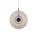 Подвесной светильник из фактурного двойного стекла Heterochromia варинант исполнения - 2 | Loft Concept в Ростове-на-Дону