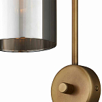 Бра с дымчатым стеклом Articolo варинант исполнения - 1 | Loft Concept в Ростове-на-Дону