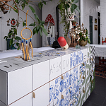 Дизайнерская кровать с системой хранения варинант исполнения - 2 | Loft Concept в Ростове-на-Дону