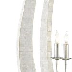 Люстра каплевидной формы покрытая перламутровой мозаикой Soft Pearl Shape варинант исполнения - 1 | Loft Concept в Ростове-на-Дону