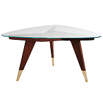 Дизайнерский кофейный стол со стеклянной столешницей Gio Ponti D.552.2 Coffee Table варинант исполнения - 1 | Loft Concept в Ростове-на-Дону