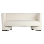 Дизайнерский Двухместный диван Florida Sofa  с элегантным деревянным декором  варинант исполнения - 2 | Loft Concept в Ростове-на-Дону