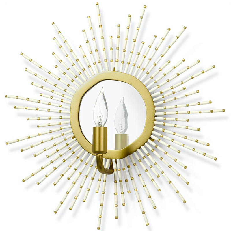  Mirror and Beads Sunbeams Stella Wall Lamp     -- | Loft Concept 