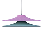 Подвесной вязаный светильник в двухцветном исполнении «Двойной Токио»  варинант исполнения - 4 | Loft Concept в Ростове-на-Дону