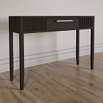 Элегантная Консоль Primo с выдвижным ящиком Темный орех варинант исполнения - 2 | Loft Concept в Ростове-на-Дону