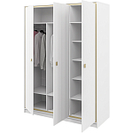 Шкаф белый трёхдверный для одежды Antique Order варинант исполнения - 2 | Loft Concept в Ростове-на-Дону