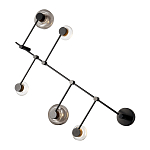 Бра с 5-ю плафонами разного диаметра и цвета Polyhedron варинант исполнения - 1 | Loft Concept в Ростове-на-Дону