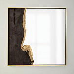 Зеркало с панно из среза палисандра Noble Mirror варинант исполнения - 3 | Loft Concept в Ростове-на-Дону