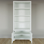 Книжный Стеллаж Elsa Dreams White с задней стенкой варинант исполнения - 4 | Loft Concept в Ростове-на-Дону