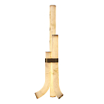 Торшер геометрический с тремя мраморными плафонами Marble Tripod варинант исполнения - 2 | Loft Concept в Ростове-на-Дону