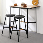 Черный барный стул Knopper варинант исполнения - 7 | Loft Concept в Ростове-на-Дону