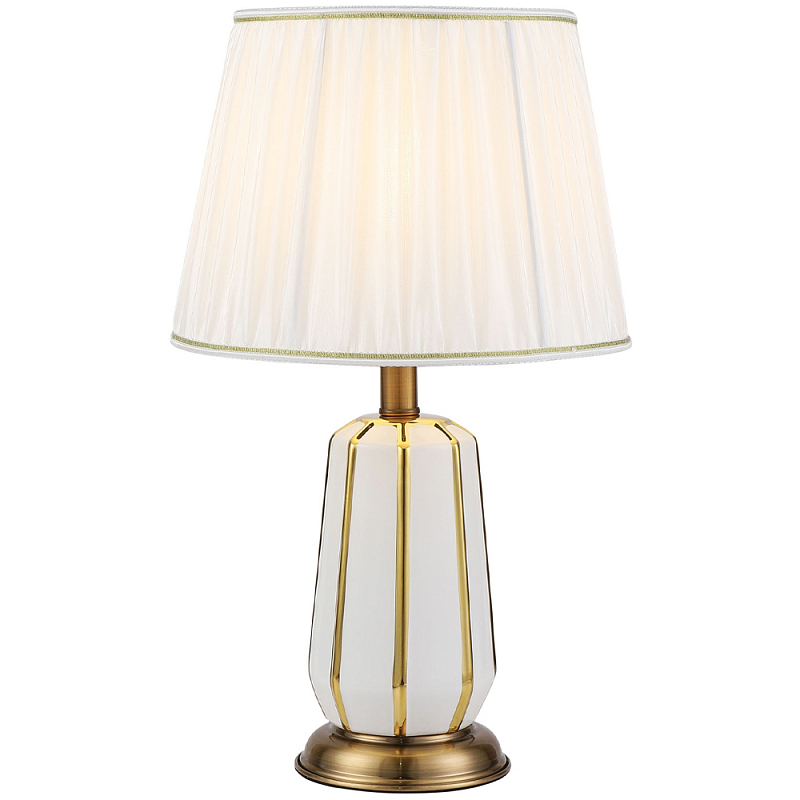     Celestina White Lampshade Table Lamp    -- | Loft Concept 