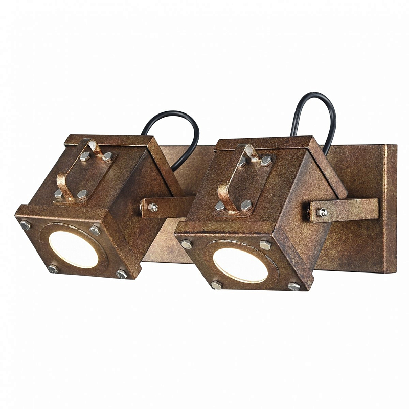 Спот Box Spot 2 Искусственная бурая ржавчина в Ростове-на-Дону | Loft Concept 