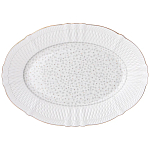 Обеденный сервиз белого цвета из фарфора на 6 персон 23 предмета Floral Charm варинант исполнения - 4 | Loft Concept в Ростове-на-Дону