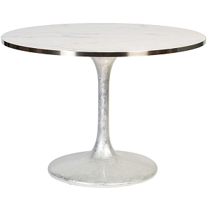 Стол обеденный Icy white