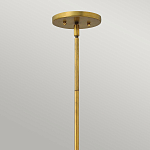 Подвесной светильник с матовым стеклянным коническим плафоном в современном стиле Hinkley варинант исполнения - 6 | Loft Concept в Ростове-на-Дону