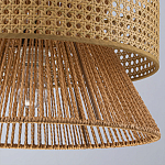 Подвесной светильник с абажуром из натуральных материалов Light Inside the Cell варинант исполнения - 8 | Loft Concept в Ростове-на-Дону