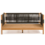 Садовый диван из тикового дерева и веревок Оreon варинант исполнения - 5 | Loft Concept в Ростове-на-Дону