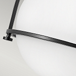 Потолочный светильник с плафоном в форме белого матового шара Hinkley варинант исполнения - 3 | Loft Concept в Ростове-на-Дону