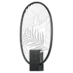 Бра с гравировкой на акриловом плафоне Gravyura Black варинант исполнения - 1 | Loft Concept в Ростове-на-Дону