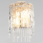 Бра с эффектом стекающего стекла и прозрачными трубками Textured Glass варинант исполнения - 2 | Loft Concept в Ростове-на-Дону