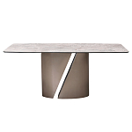 Стол обеденный керамический серый Servorios варинант исполнения - 1 | Loft Concept в Ростове-на-Дону