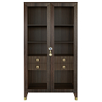 Дизайнерский шкаф витрина Elsa Dreams Walnut с 4-мя ящиками варинант исполнения - 9 | Loft Concept в Ростове-на-Дону