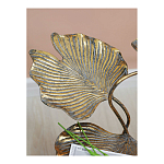 Столик приставной с тремя столешницами Тропические листья Tropical Forest gold варинант исполнения - 6 | Loft Concept в Ростове-на-Дону