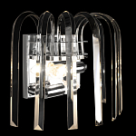 Бра цвета никель с изогнутыми хрустальными элементами Radiant Ribbons варинант исполнения - 5 | Loft Concept в Ростове-на-Дону