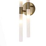 Бра с двумя цилиндрическими матовыми плафонами на круглом основании Delta Light варинант исполнения - 2 | Loft Concept в Ростове-на-Дону