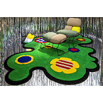 Дизайнерский ковер с цветами Poltronova Tappeto Prato Rug варинант исполнения - 9 | Loft Concept в Ростове-на-Дону