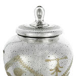 Ваза из стекла с крышкой и декоративными узорами Chinoiserie Ceramics варинант исполнения - 2 | Loft Concept в Ростове-на-Дону