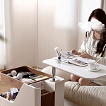 Журнальный столик передвижной с подъемной столешницей Table Trolley варинант исполнения - 3 | Loft Concept в Ростове-на-Дону