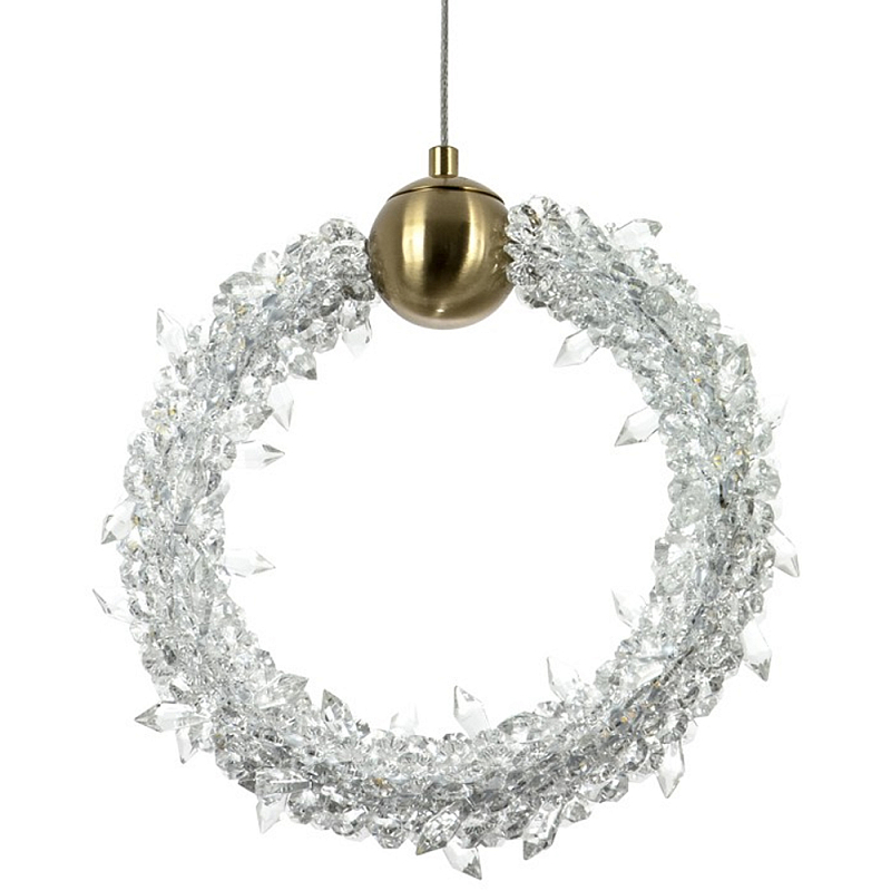        Gilbertine Crystals Ring Hanging Lamp    -- | Loft Concept 