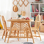 Настенная деревянная раздвижная вешалка Larson Wood Hanger варинант исполнения - 8 | Loft Concept в Ростове-на-Дону