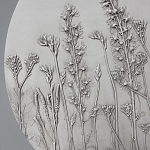 Панно Серые цветы варинант исполнения - 3 | Loft Concept в Ростове-на-Дону