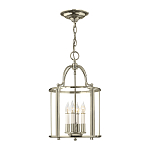 Подвесной светильник с прозрачным стеклянным цилиндрическим плафоном в классическом стиле на цепи Hinkley варинант исполнения - 9 | Loft Concept в Ростове-на-Дону