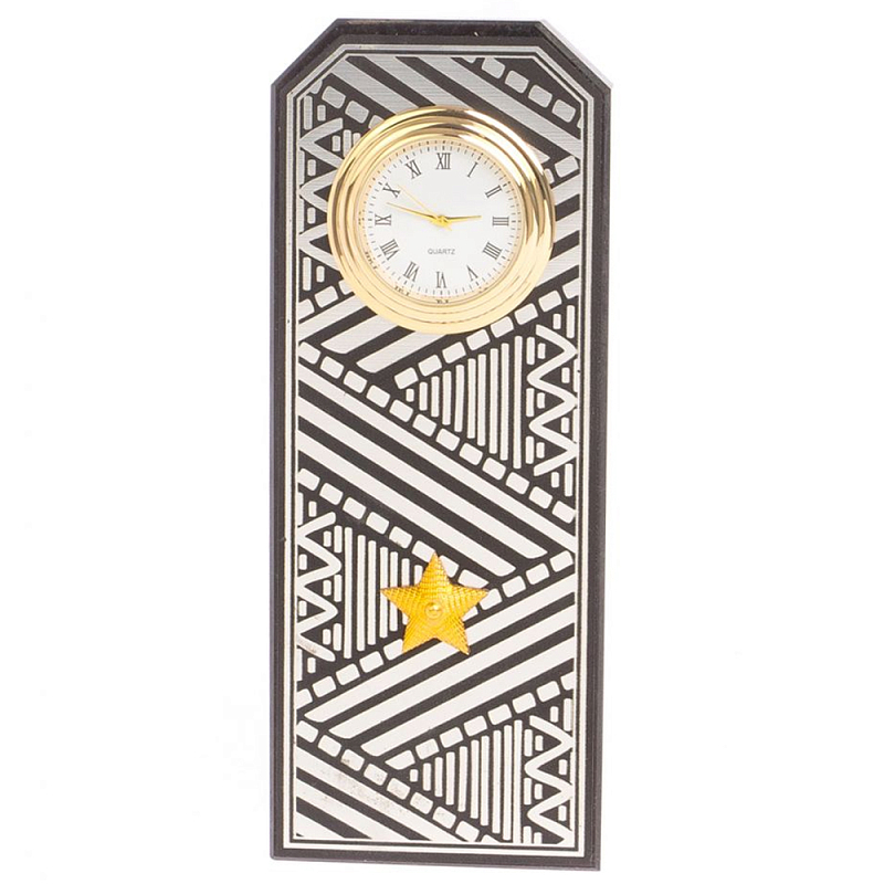            Silver Military Clock    -- | Loft Concept 