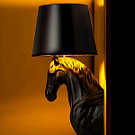 Horse Statue Floor Lamp Большой светильник Черная Лошадь варинант исполнения - 5 | Loft Concept в Ростове-на-Дону